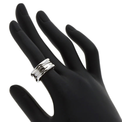 BVLGARI B.zero1 2 Band #51 Ring K18 White Gold Ladies [Used]
