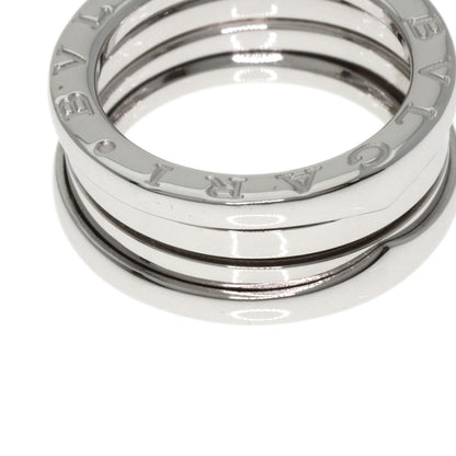 BVLGARI B.zero1 2 Band #51 Ring K18 White Gold Ladies [Used]
