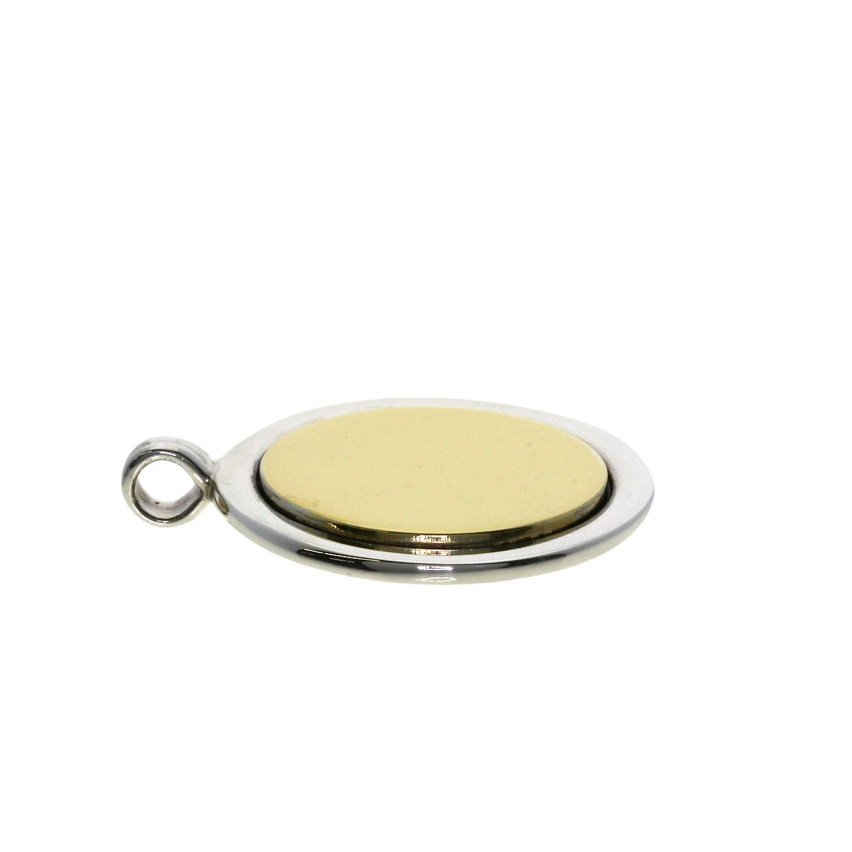 TIFFANY&Co. coin Pendant top K18 Yellow Gold SVLadies [Used]