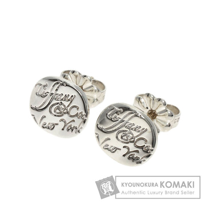 TIFFANY&Co. Notes round earring Silver Ladies [Used]