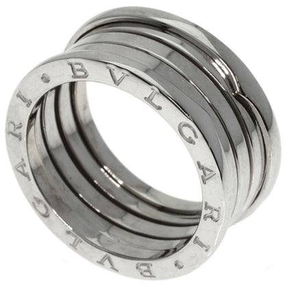 BVLGARI B.zero1 4 band #60 Ring K18 White Gold Ladies [Used]