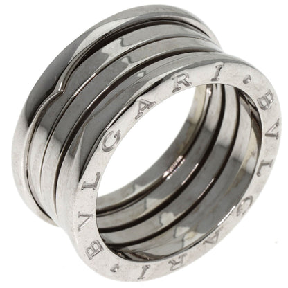 BVLGARI B.zero1 4 band #60 Ring K18 White Gold Ladies [Used]