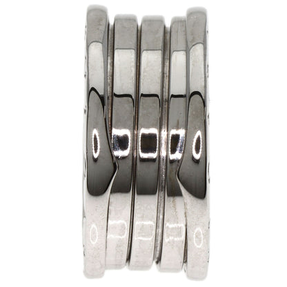 BVLGARI B.zero1 4 band #60 Ring K18 White Gold Ladies [Used]