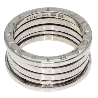 BVLGARI B.zero1 4 band #60 Ring K18 White Gold Ladies [Used]