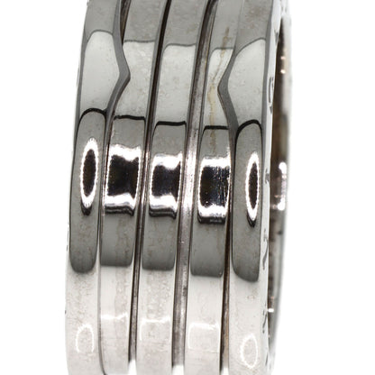 BVLGARI B.zero1 4 band #60 Ring K18 White Gold Ladies [Used]