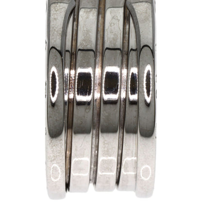 BVLGARI B.zero1 4 band #60 Ring K18 White Gold Ladies [Used]