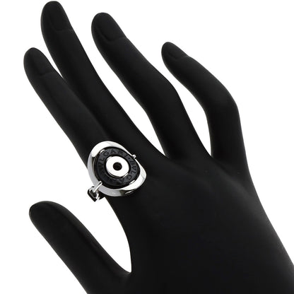 BVLGARI Asturale Cerki Ring K18 White Gold Ladies [Used]