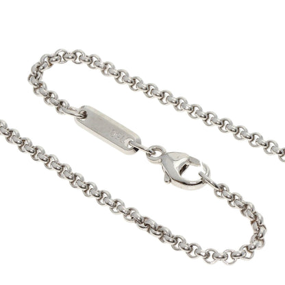 Chopard Happy diamond pink sapphire Necklace K18 White Gold Ladies [Used]