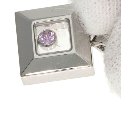 Chopard Happy diamond pink sapphire Necklace K18 White Gold Ladies [Used]
