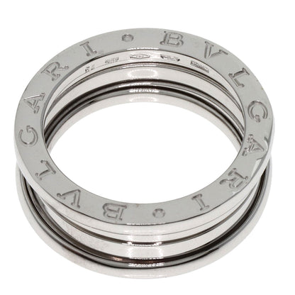 BVLGARI B.zero1 2 band #54 Ring K18 White Gold Ladies [Used]