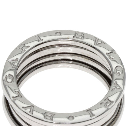 BVLGARI B.zero1 2 band #54 Ring K18 White Gold Ladies [Used]
