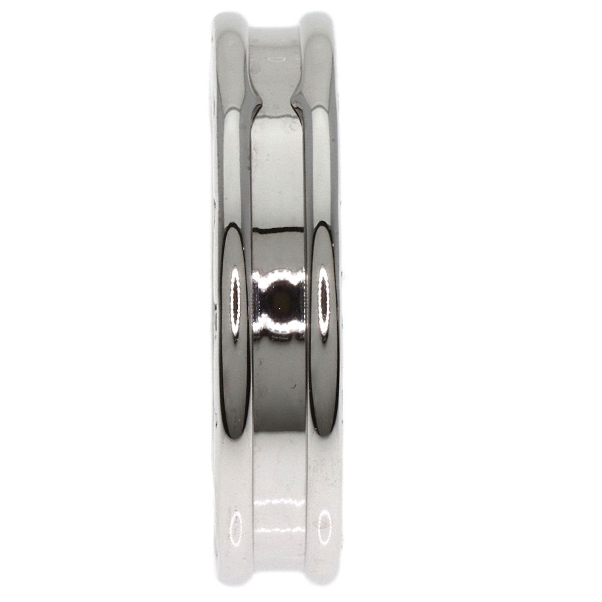 BVLGARI B.zero1 1 band XS #52 Ring K18 White Gold Ladies [Used]