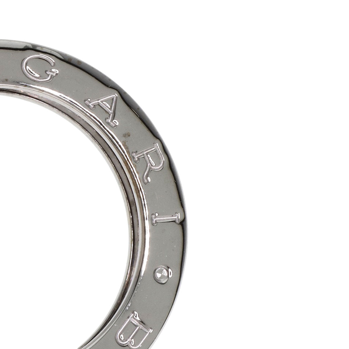 BVLGARI B.zero1 1 band XS #52 Ring K18 White Gold Ladies [Used]