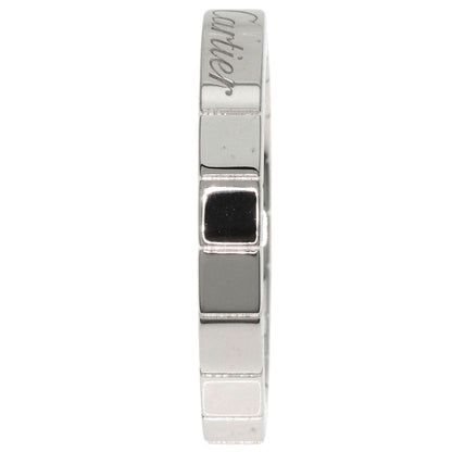 CARTIER Laniere # 51 Ring K18 White Gold Ladies [Used]