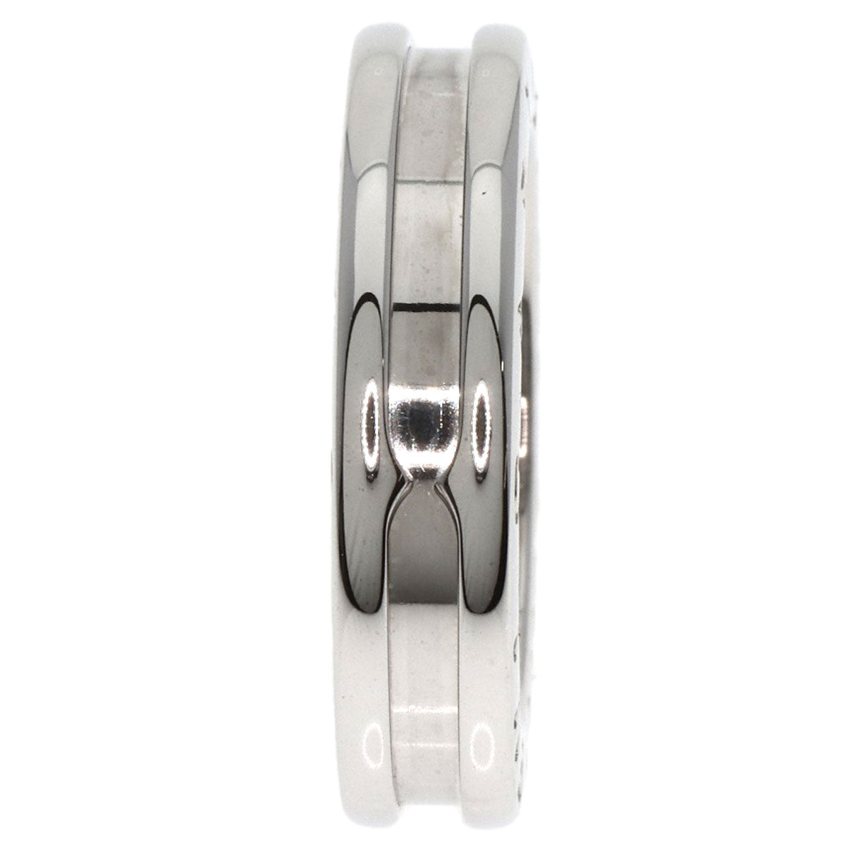 BVLGARI B.zero1 1 band #49 Ring K18 White Gold Ladies [Used]