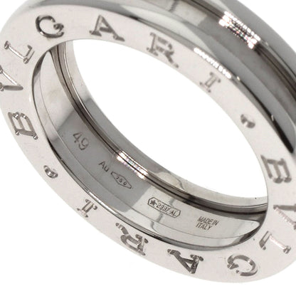 BVLGARI B.zero1 1 band #49 Ring K18 White Gold Ladies [Used]