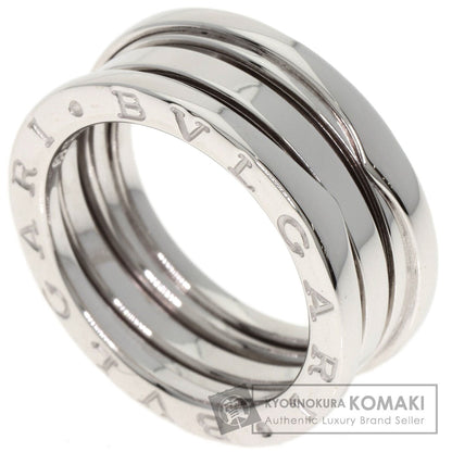 BVLGARI B.zero1 2 band #53 Ring K18 White Gold Ladies [Used]