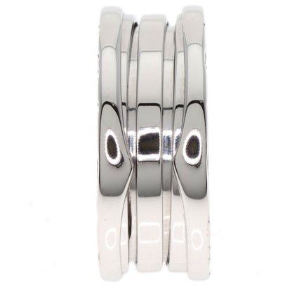 BVLGARI B.zero1 2 band #53 Ring K18 White Gold Ladies [Used]