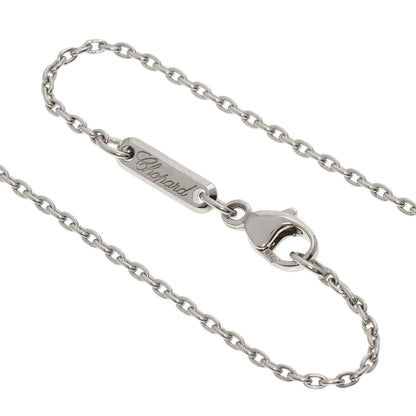 Chopard   Happy diamond Necklace  K18 White Gold Ladies [Used]