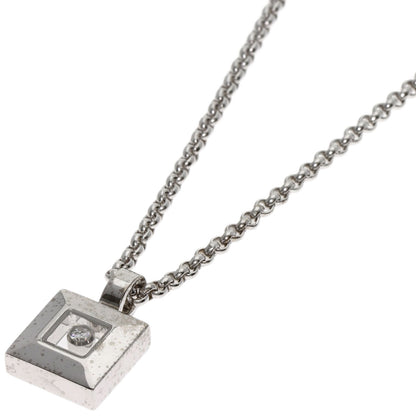 Chopard Happy diamond Necklace K18 White Gold Ladies [Used]