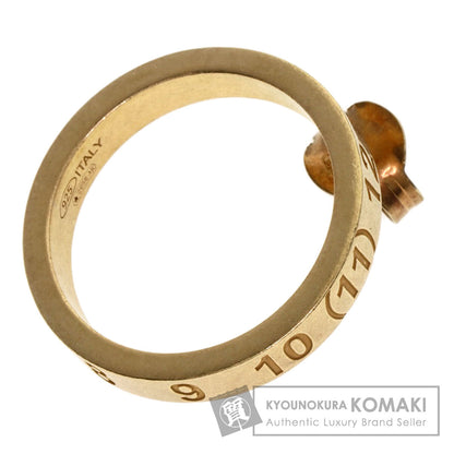 MaisonMargiela Numbering for one ear earring Silver Ladies [Used]