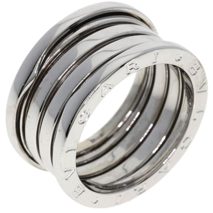 BVLGARI B.zero1 4 Band #57 Ring K18 White Gold Ladies [Used]