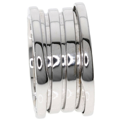 BVLGARI B.zero1 4 Band #57 Ring K18 White Gold Ladies [Used]