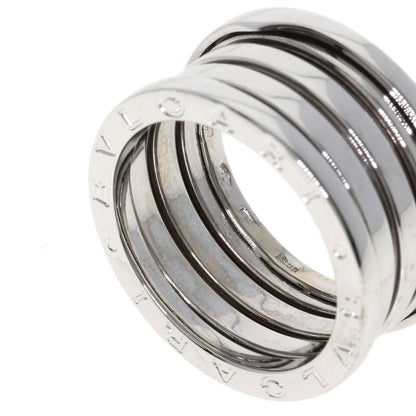 BVLGARI B.zero1 4 Band #57 Ring K18 White Gold Ladies [Used]