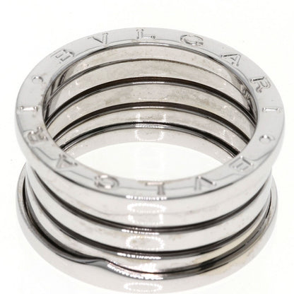 BVLGARI B.zero1 4 Band #57 Ring K18 White Gold Ladies [Used]