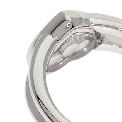 Chopard   Happy diamond heart motif 82/4611 Ring  K18 White Gold Ladies [Used]