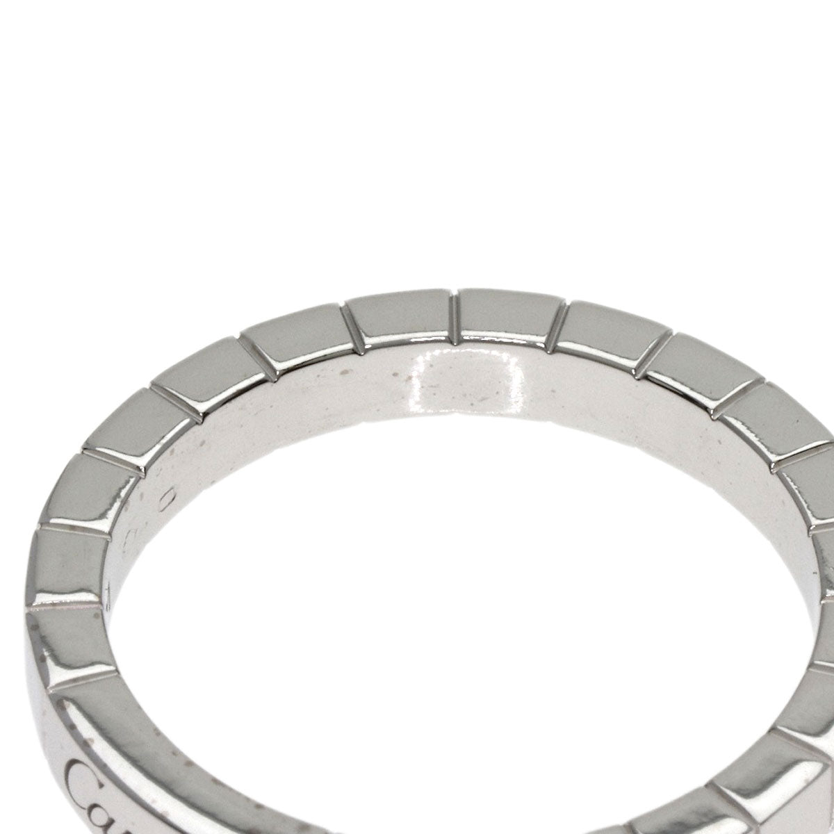 CARTIER Lanier # 60 Ring K18 White Gold Ladies [Used]