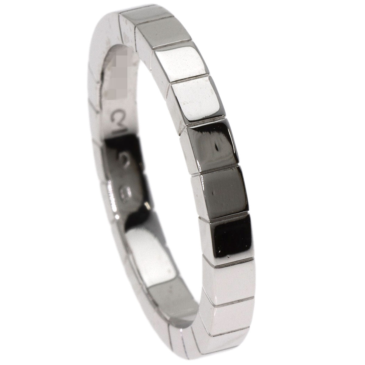 CARTIER Lanier # 60 Ring K18 White Gold Ladies [Used]