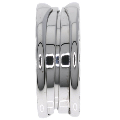 BVLGARI B.zero1 2 Band #54 Ring K18 White Gold Ladies [Used]