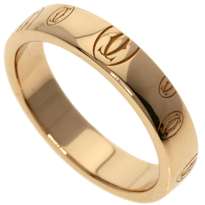 CARTIER   Happy birthday # 50 Ring  K18 Pink Gold Ladies [Used]