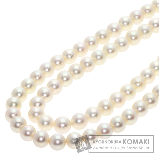MIKIMOTO Pearl Pearl 2 series Necklace K14 Yellow Gold Ladies [Used]