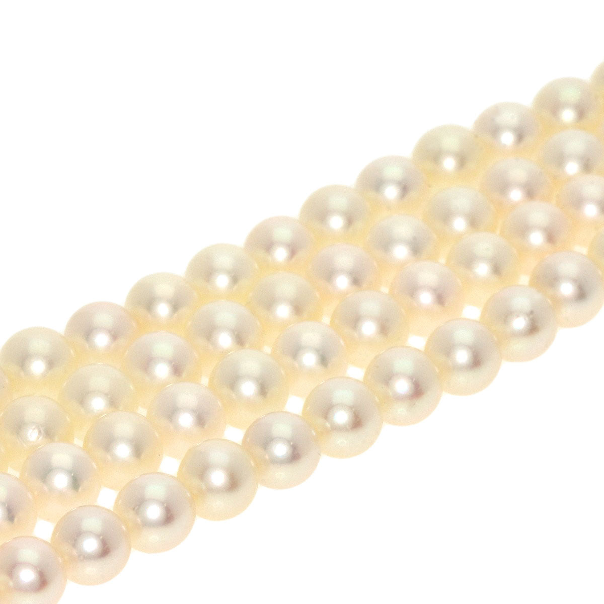 MIKIMOTO Pearl Pearl 2 series Necklace K14 Yellow Gold Ladies [Used]