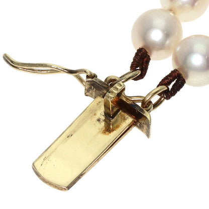 MIKIMOTO Pearl Pearl 2 series Necklace K14 Yellow Gold Ladies [Used]