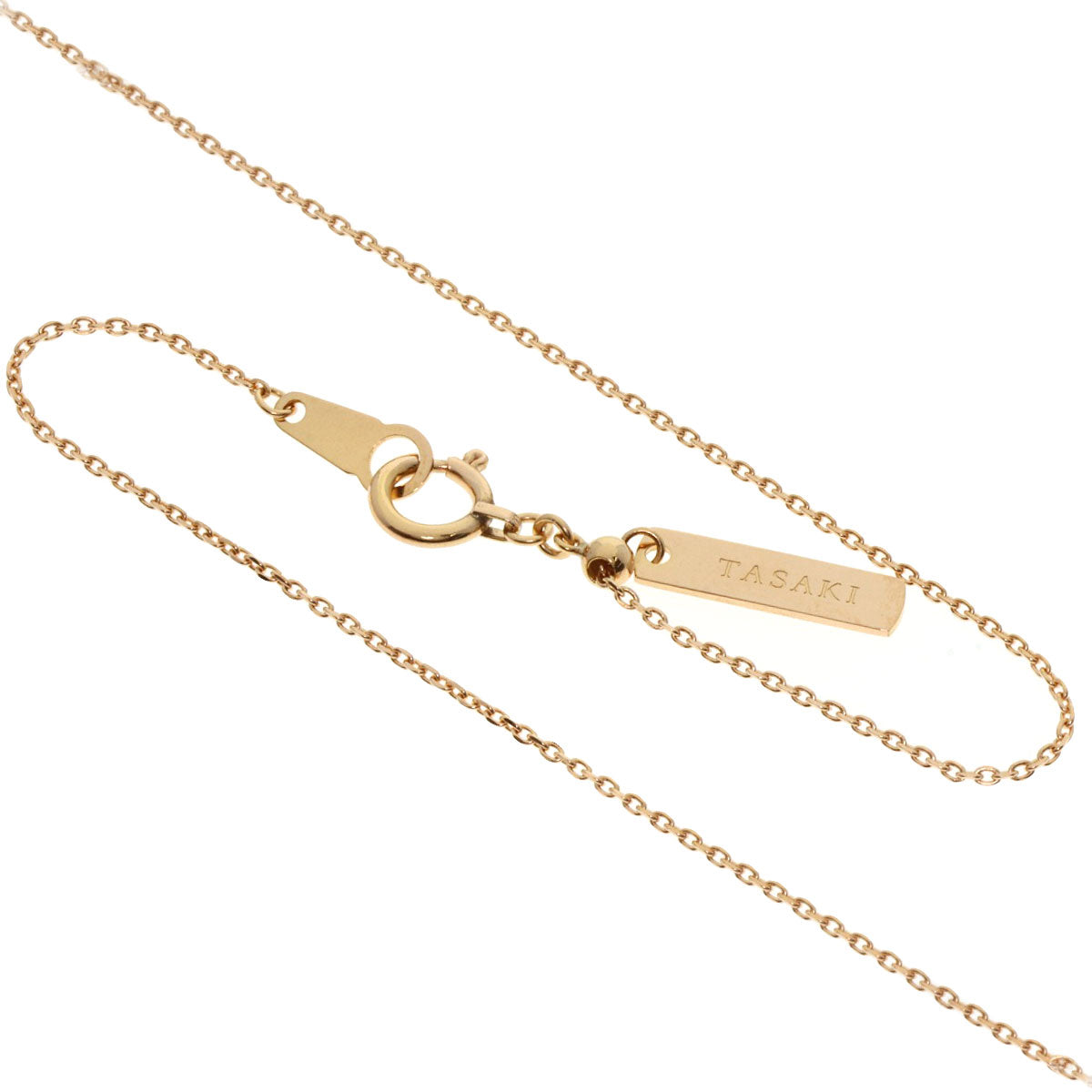 TASAKI Diamond Necklace Sakura Gold 18K Pink GoldLadies [Used]