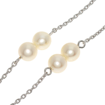 TASAKI   Station Pearl Pearl Necklace  K18 White Gold Ladies [Used]