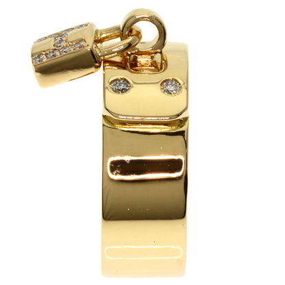 HERMES   Kelly Cadena Diamond #48 Ring  K18 Yellow Gold Ladies [Used]