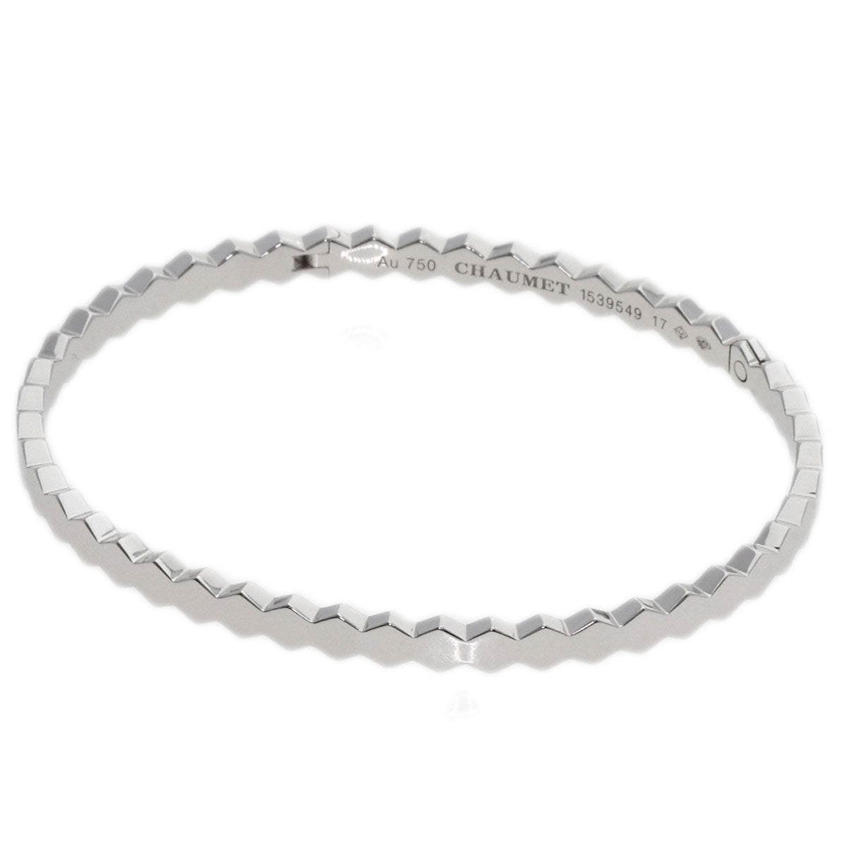 Chaumet Be My Love #17 Bracelet K18 White Gold Ladies [Used]