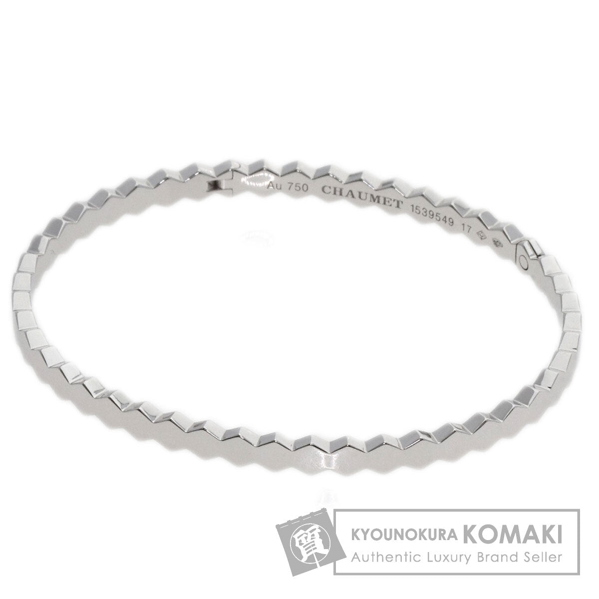 Chaumet Be My Love #17 Bracelet K18 White Gold Ladies [Used]