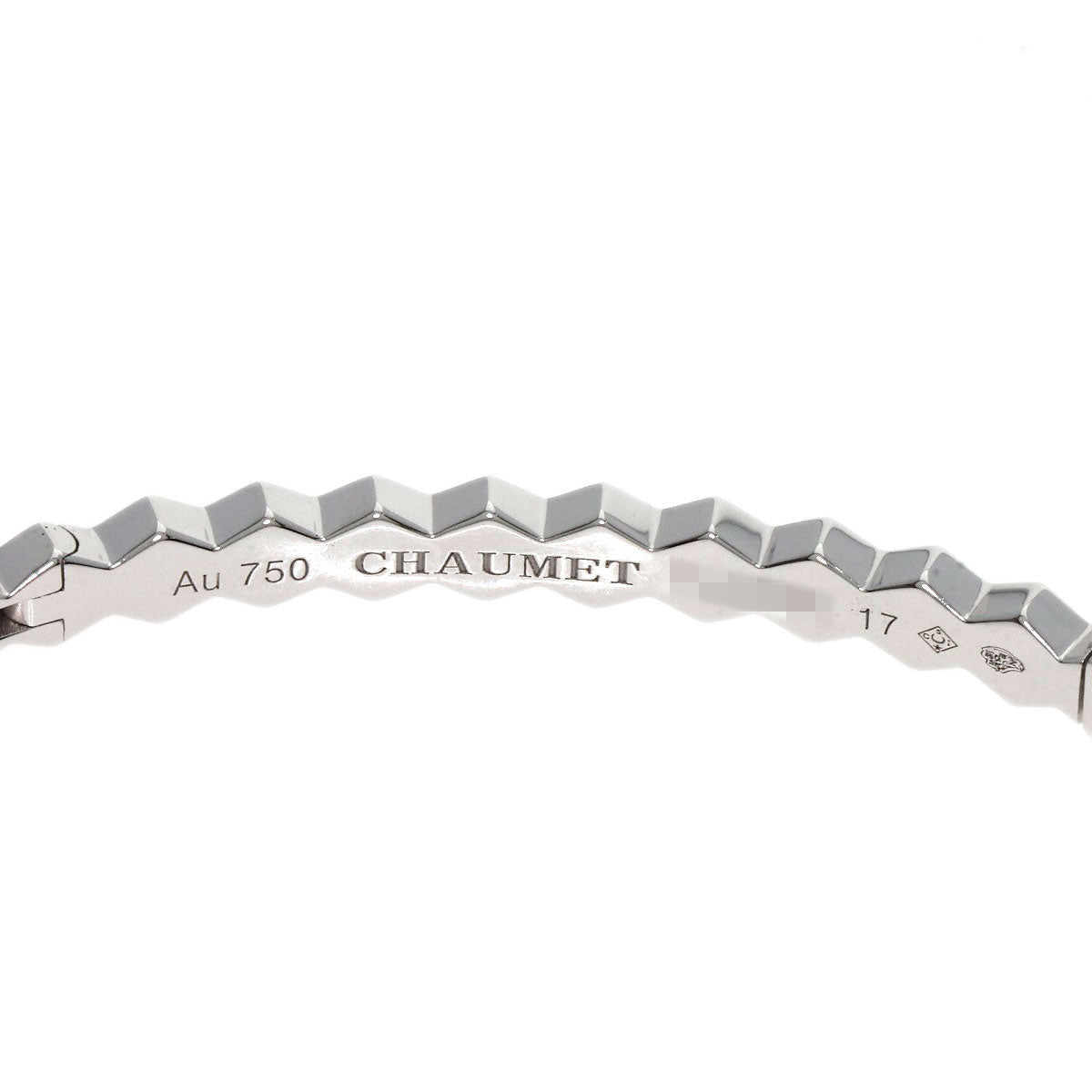 Chaumet Be My Love #17 Bracelet K18 White Gold Ladies [Used]