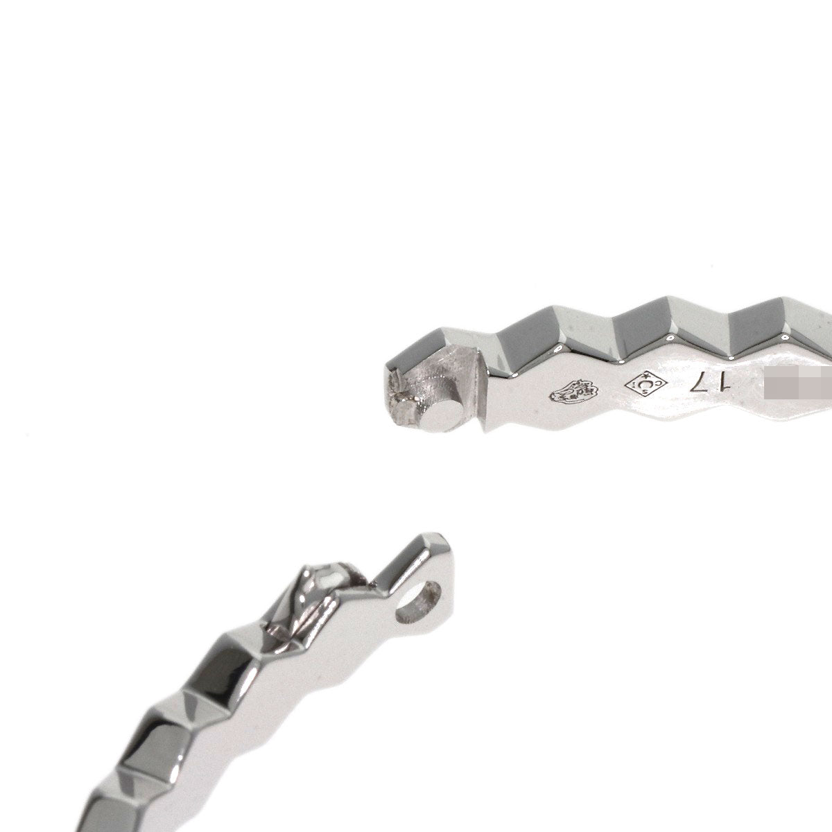 Chaumet Be My Love #17 Bracelet K18 White Gold Ladies [Used]