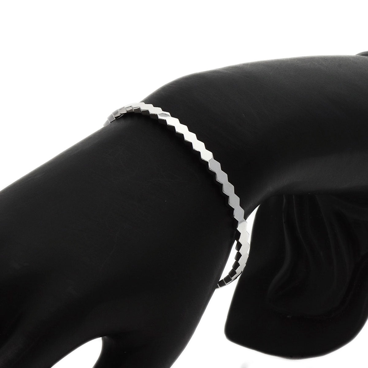 Chaumet Be My Love #17 Bracelet K18 White Gold Ladies [Used]