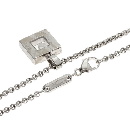 Chopard Happy Diamond Necklace K18 White Gold Ladies [Used]