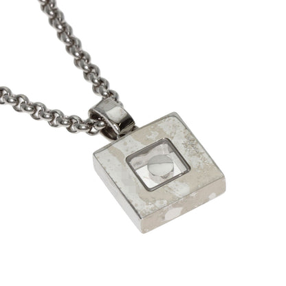 Chopard Happy Diamond Necklace K18 White Gold Ladies [Used]