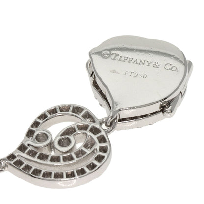 TIFFANY&Co. Enchant Heart Diamond Bracelet Platinum PT950 Ladies [Used]