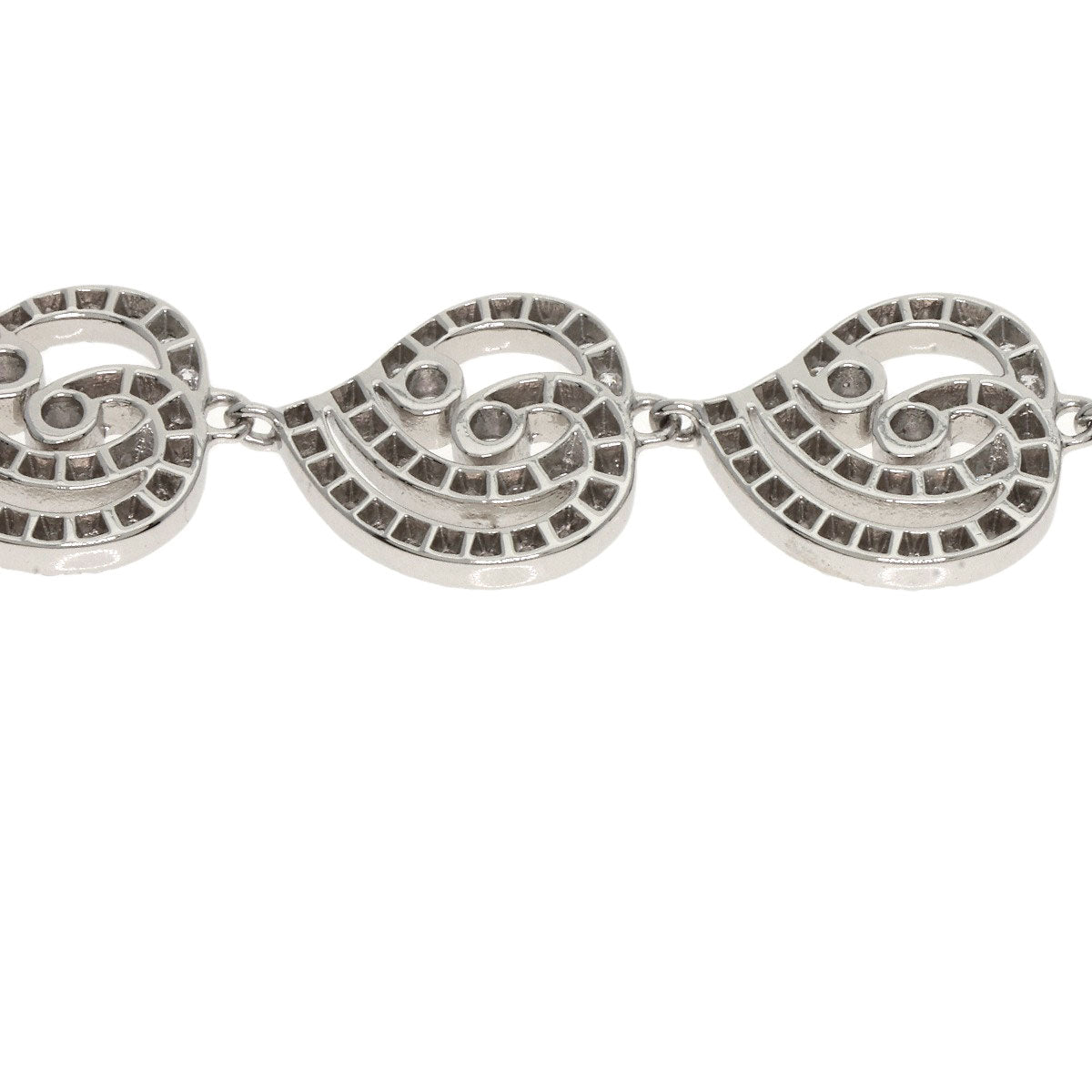 TIFFANY&Co. Enchant Heart Diamond Bracelet Platinum PT950 Ladies [Used]