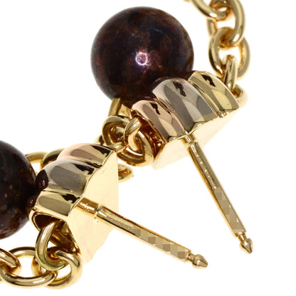 CARTIER Trinity Pearl Pearl earring K18 Yellow Gold K18 White GoldLadies [Used]